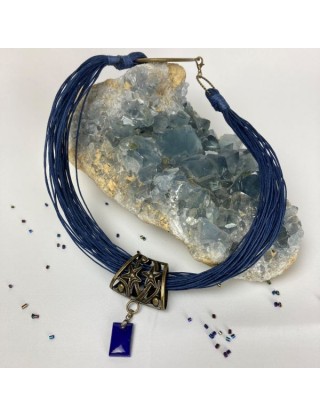 Collier Bohème en Lapis Lazuli